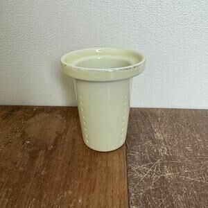Hall's Superior Kitchenware Vintage Jewel Tea‎ pot insert strainer Uranium Glaze